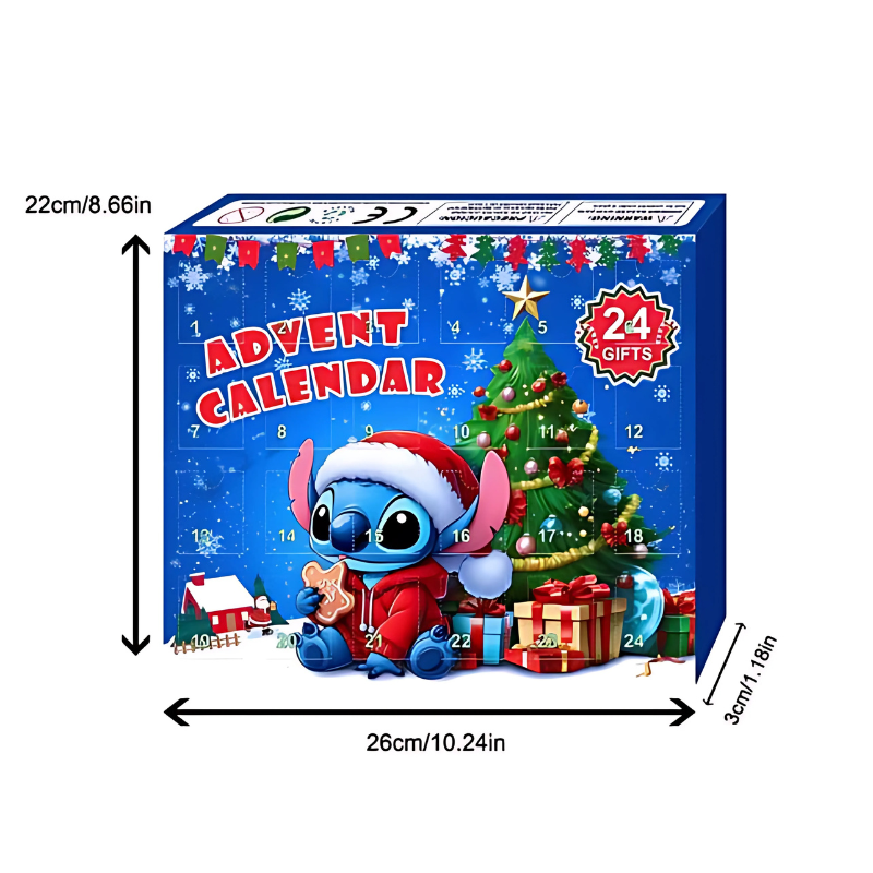 Stitchmas | Stitch's Magische Feestdagen Countdown Kalender