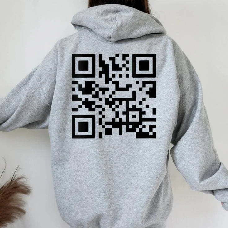 RebelTees | F-You QR Code Hoodie