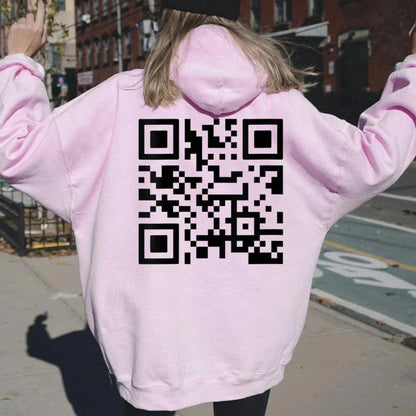 RebelTees | F-You QR Code Hoodie