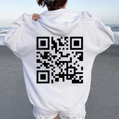 RebelTees | F-You QR Code Hoodie