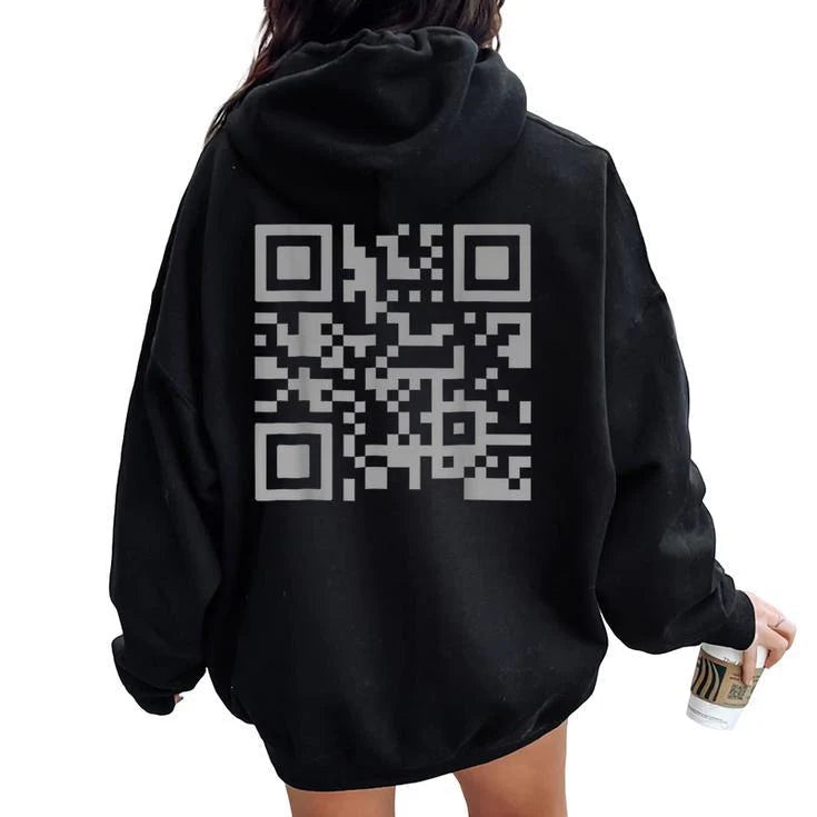 RebelTees | F-You QR Code Hoodie